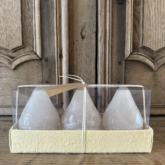 Vance Kitira Hand Poured Candles Trio of Pears New in Package Candle Gift Set - Picture 2 of 8